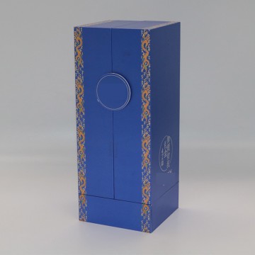 Chinese Style Retro Magnetic Folding Special Gift Box Jewelry Lipstick Perfume