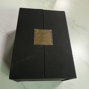 Customized Paper Leather Metal Accessories Perfume Display Box Drawer Box