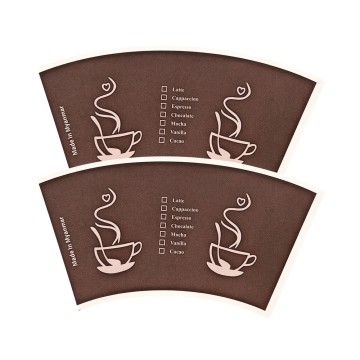食品级PE涂层一次性纸杯，适用于制作奶茶、热饮或冰咖啡以及可乐冰淇淋。