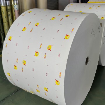 中国高品质专业纸杯原材料单面/双面PE涂层纸卷