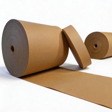 PE Coated Paper Roll for Making Packaging Boxes | Brown Kraft Paper Rolls Printable