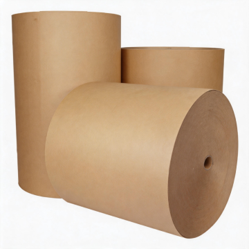 200–450gsm Kraft PE Coated Paper Roll for Making Disposable Paper Cup&Paper Packaging Boxes