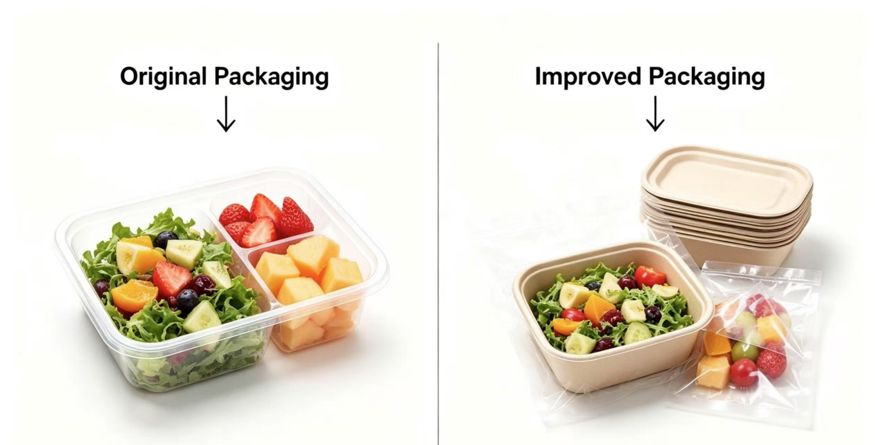 Eco-Friendly Paper Packaging for UK Fresh Food Retail
