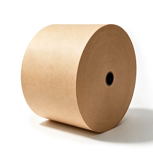 Papel Kraft marrom de 200 a 350 g/m², rolo de papel kraft revestido com PE de qualidade alimentar para embalagens de alimentos.
