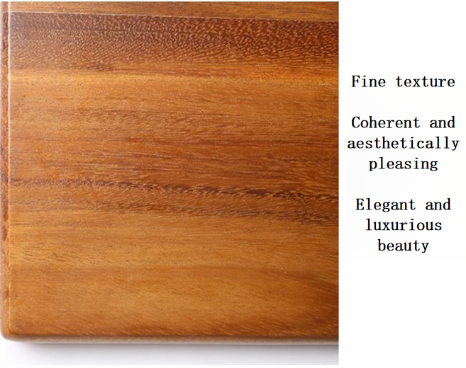 Acacia Wood Pizza Board, Wooden Simple Breakfast Bread Board, Rectangular Tree Branch Handle With Holes For Wall Hanging (7)