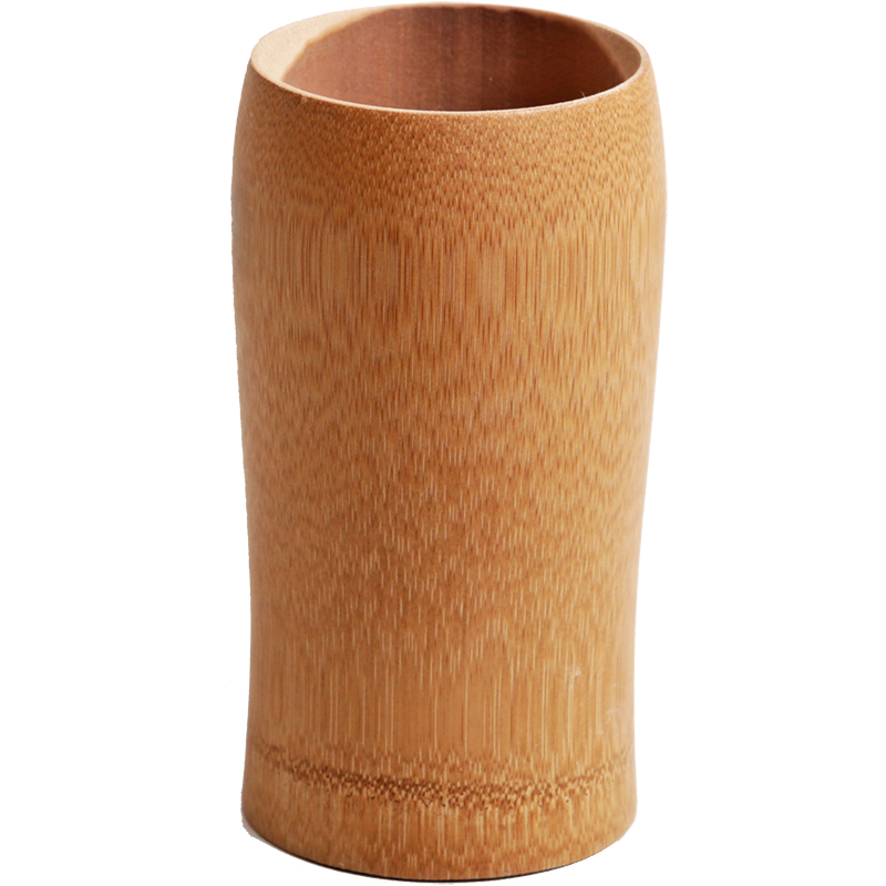 Home Bamboo Cup Chinese Bamboo Tube Tea Water Cup Bamboo Wine Cup Natural Lacquer free Bamboo Carbonized Cup-1 (5)