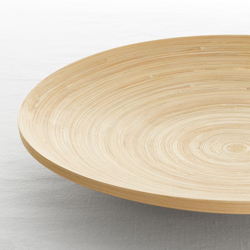 Kitchenware butterfly bowl handmade modern simple bamboo Nordic style butterfly basin bread fruit wood bowl-1 (4)