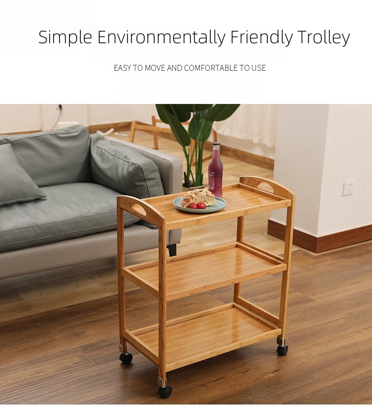 Nanzhu Mobile Dining Car Hot Pot Beauty Salon Kitchen Hotel Cart New Chinese Style Corner Cabinet Side Cabinet Table Tea Table (5)