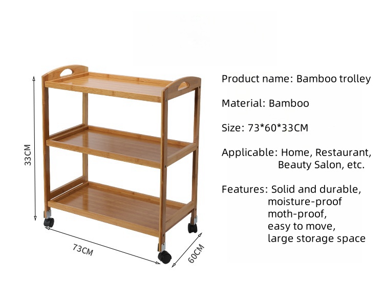 Nanzhu Mobile Dining Car Hot Pot Beauty Salon Kitchen Hotel Cart New Chinese Style Corner Cabinet Side Cabinet Table Tea Table (7)