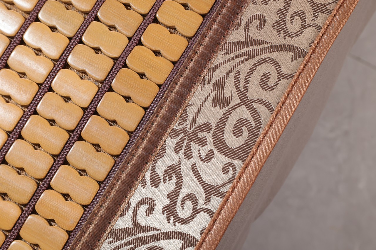 Summer mahjong bamboo mat home double-sided high-end mat bamboo block home bed mat sofa mat (9)
