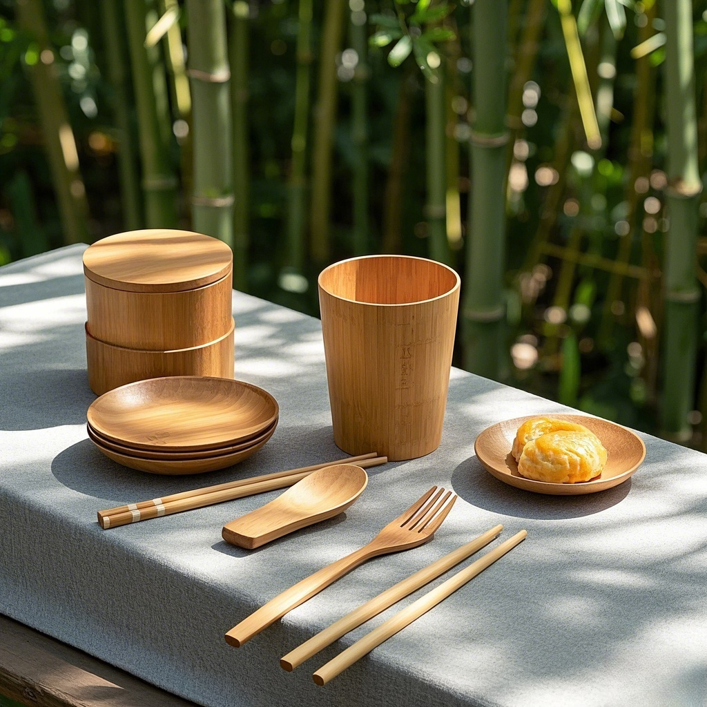竹制品 竹制餐具