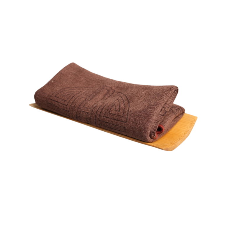 Home Bamboo Tea Towel Tray, Hotel Towel Rack, Rectangular Napkin Pad (7)