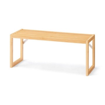 Bamboo Kitchen Multifunctional Cabinet Rack, One Layer Storage Rack