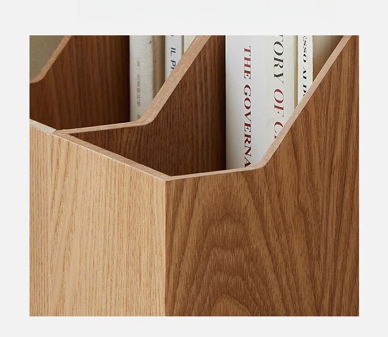 Rectangular Vertical Office Desktop Storage Box, File Box (12)