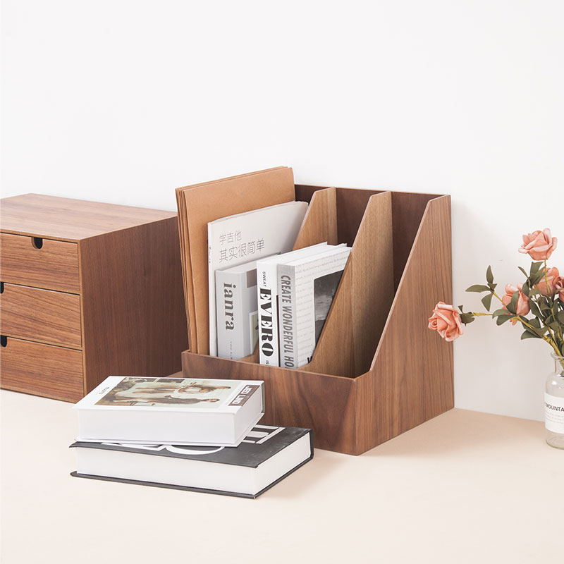 Rectangular Vertical Office Desktop Storage Box, File Box (3)