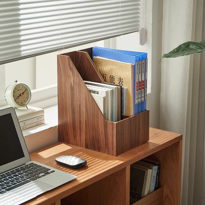 Rectangular Vertical Office Desktop Storage Box, File Box (8)