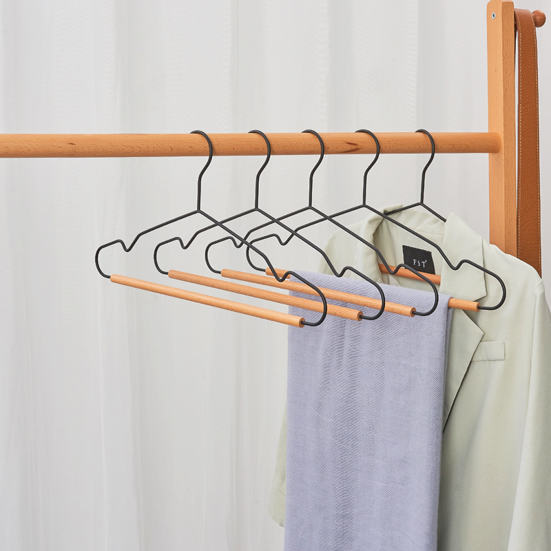 Solid Wood Seamless Pants Rack, Clothes Hanger, JK Rack-1 (2)