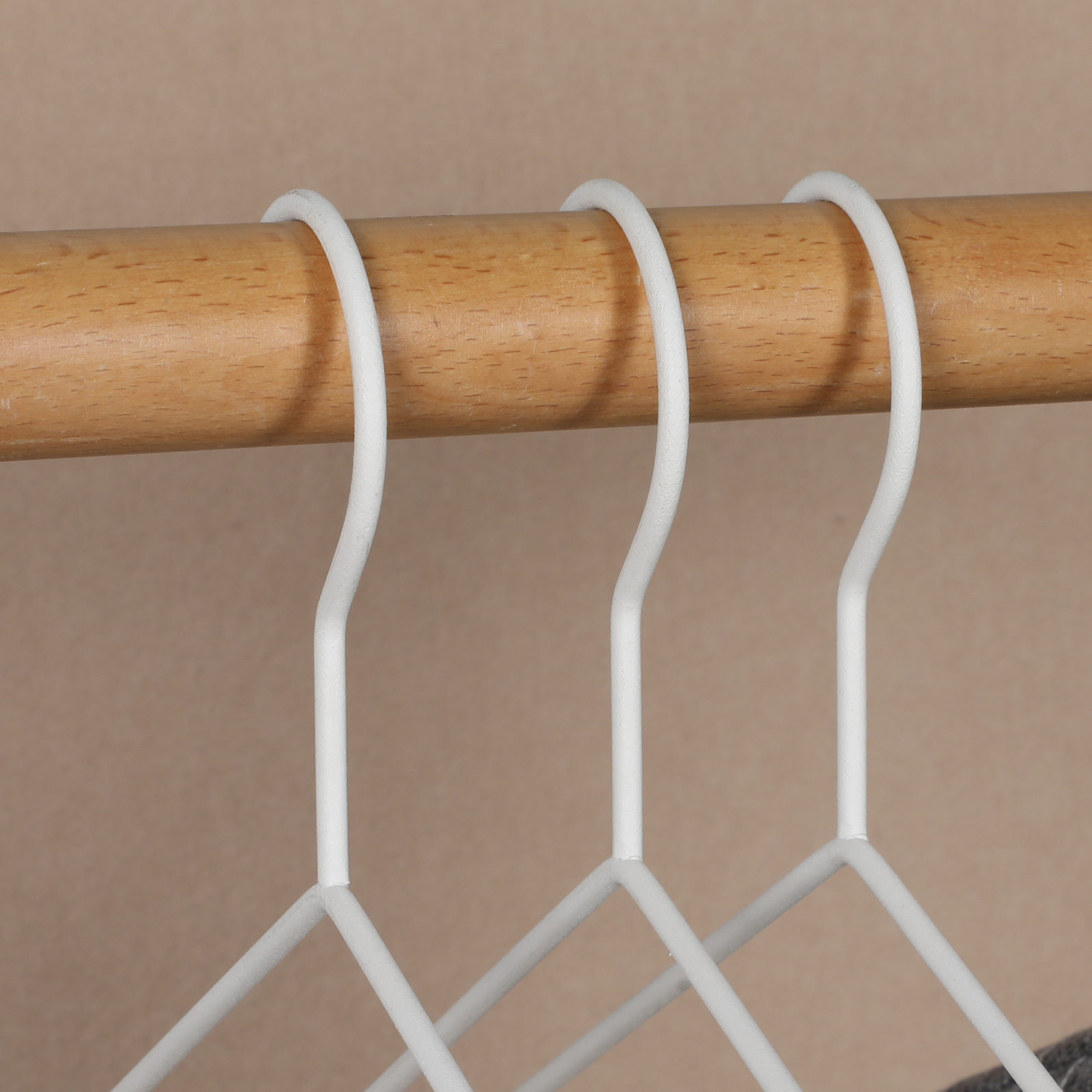Solid Wood Seamless Pants Rack, Clothes Hanger, JK Rack-1 (8)