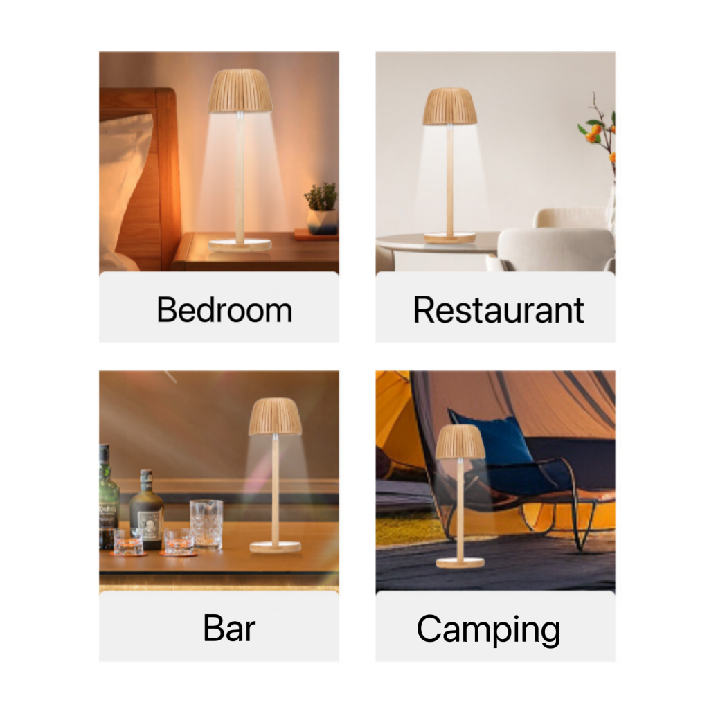 Tall Table Lamp-Bamboo Atmosphere Decorative Table Lamp-Night Light (6)