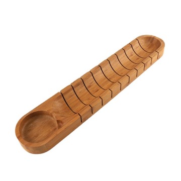 Bread Slicing Tray Bamboo Service Tray Bread Slicers Bakeware