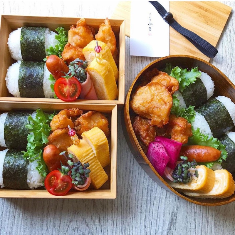 Bamboo lunch box (1)