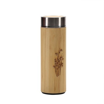 Bamboo men's and women's convenient thermos cup, office water cup