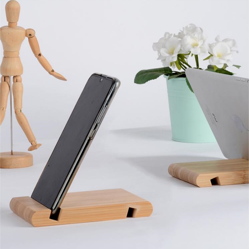 Tianzhu Launches Versatile Bamboo Phone Holder Set for Everyday Desktop Use