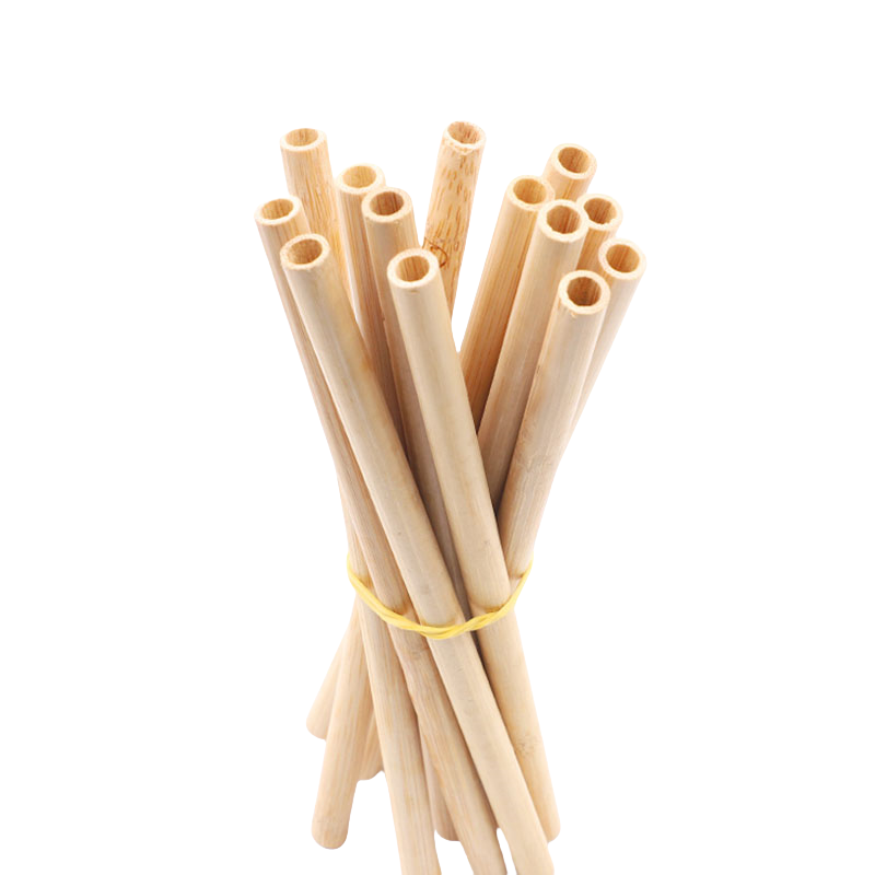 Biodegradable Bamboo Disposable Straws