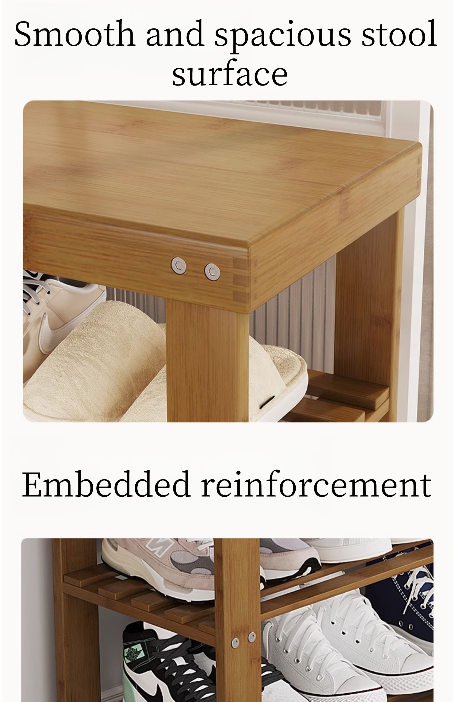 Multifunctional shoe rack (4)