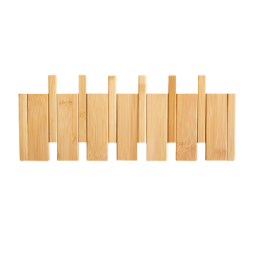 Piano Key Clothes Hanger Solid Wood Wall Hook
