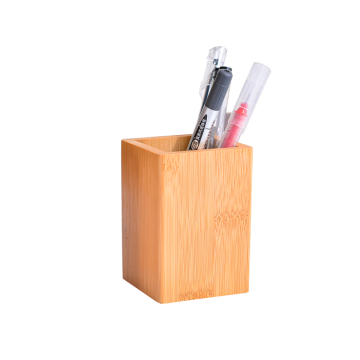 Bamboo Pen Holder Student Personalized Storage Box Custom Storage Box