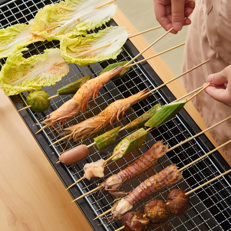Bamboo skewers barbecue skewers (2)