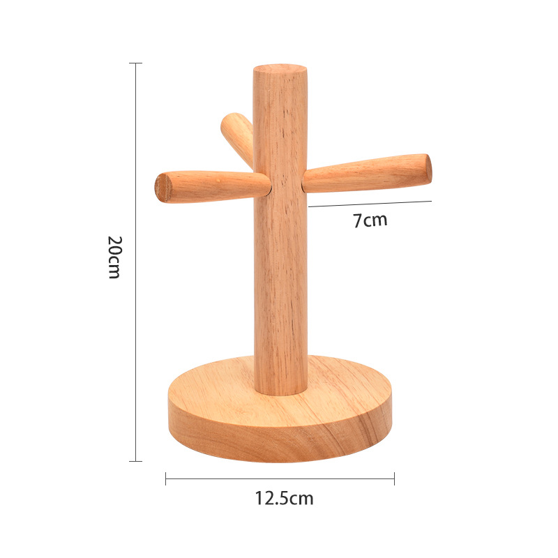 Creative bamboo cup holder (1)