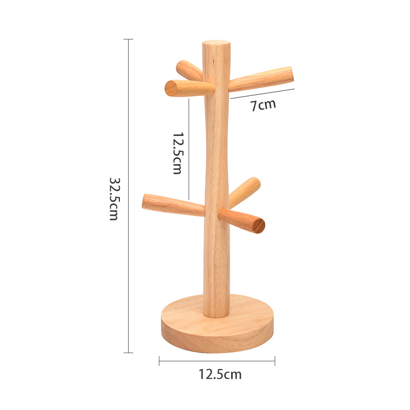 Creative bamboo cup holder (2)