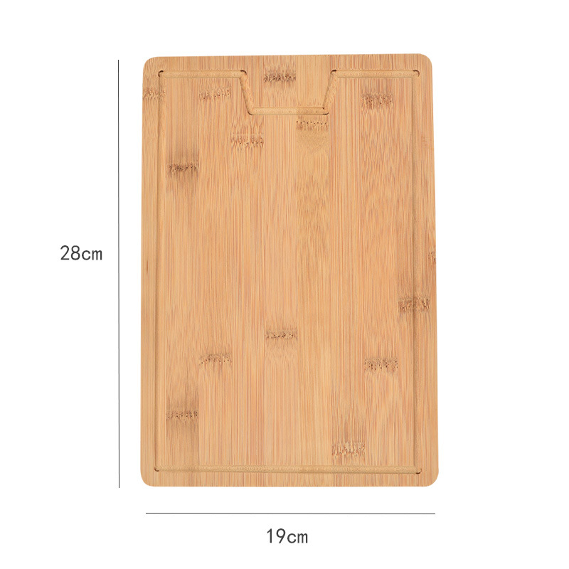 Double-sided food cutting board household multi-purpose chopping board solid wood cutting board panel (4)