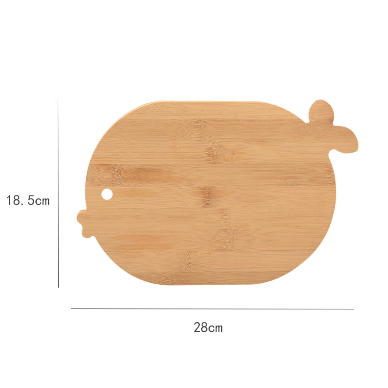 Double-sided food cutting board household multi-purpose chopping board solid wood cutting board panel (5)