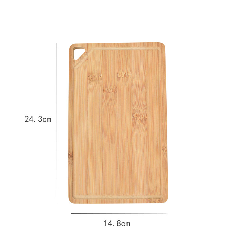Double-sided food cutting board household multi-purpose chopping board solid wood cutting board panel (8)