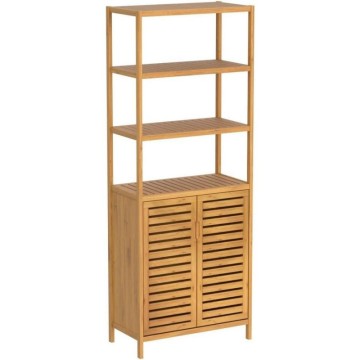 Eco-Friendly Bamboo Bathroom Shelves – Durable, Water-Resistant & Space-Saving