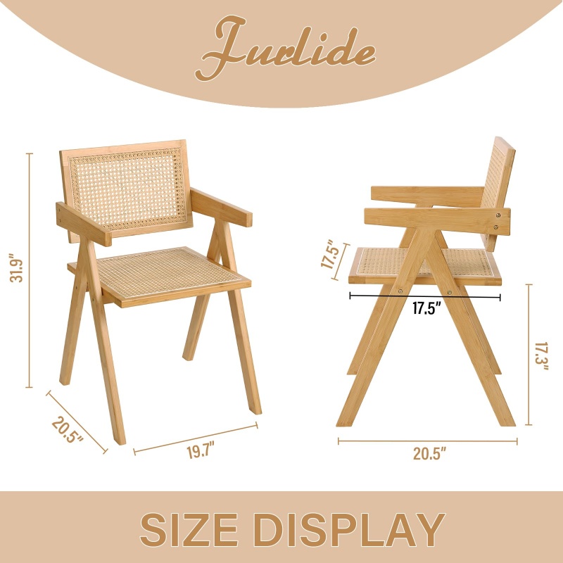 Bamboo rattan chair (6)