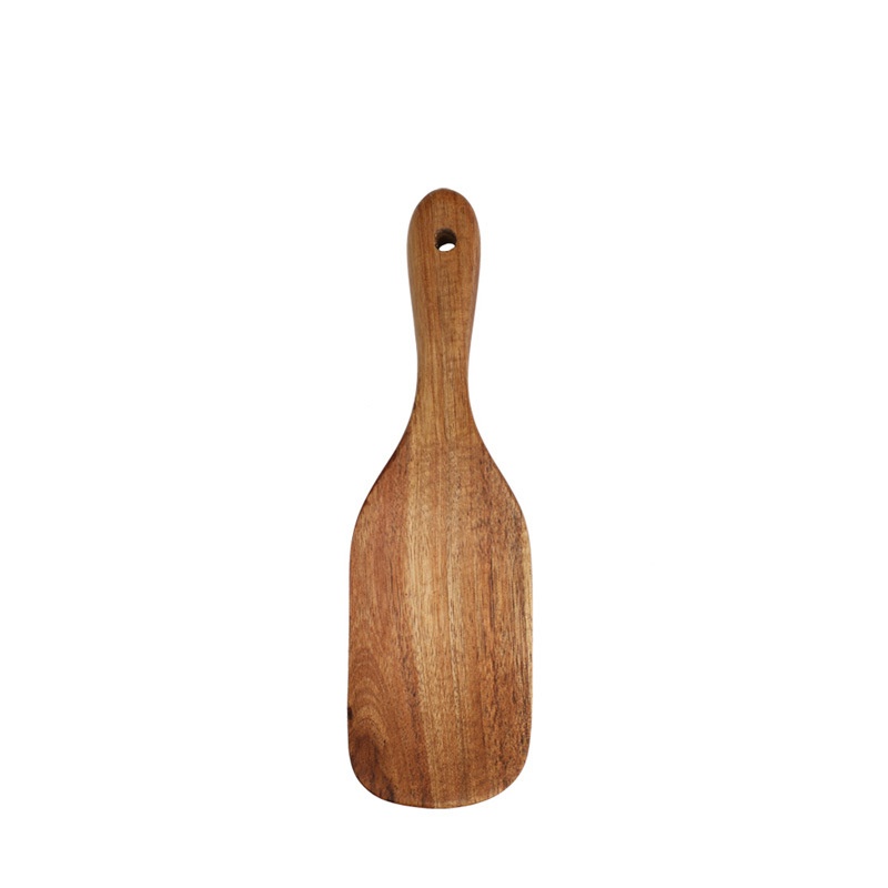 Cooking spatula 5-piece set pizza snack salad mixing cooking spatula teak spatula spoon set (7).jpg