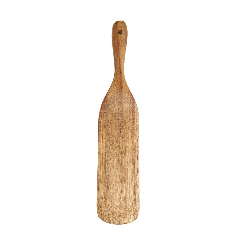 Cooking spatula 5-piece set pizza snack salad mixing cooking spatula teak spatula spoon set (9).jpg