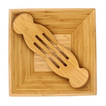 Bamboo Salad Server Claws Set Wooden Salad Spoon for Pasta Fruit Serving Kitchen Accessories
