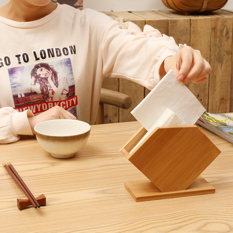 Bamboo tissue box (2)