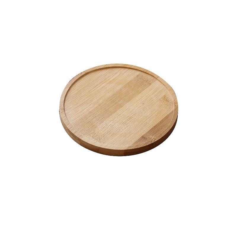 Cup Mat Bamboo Insulation Mat Wine Cup Coffee Cup Mat Bamboo Mat Tea Tray Office Light Luxury Tea Cup Mat Set (6)