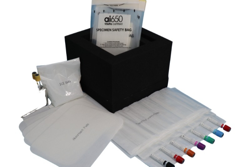 Are specimen bags sterile?