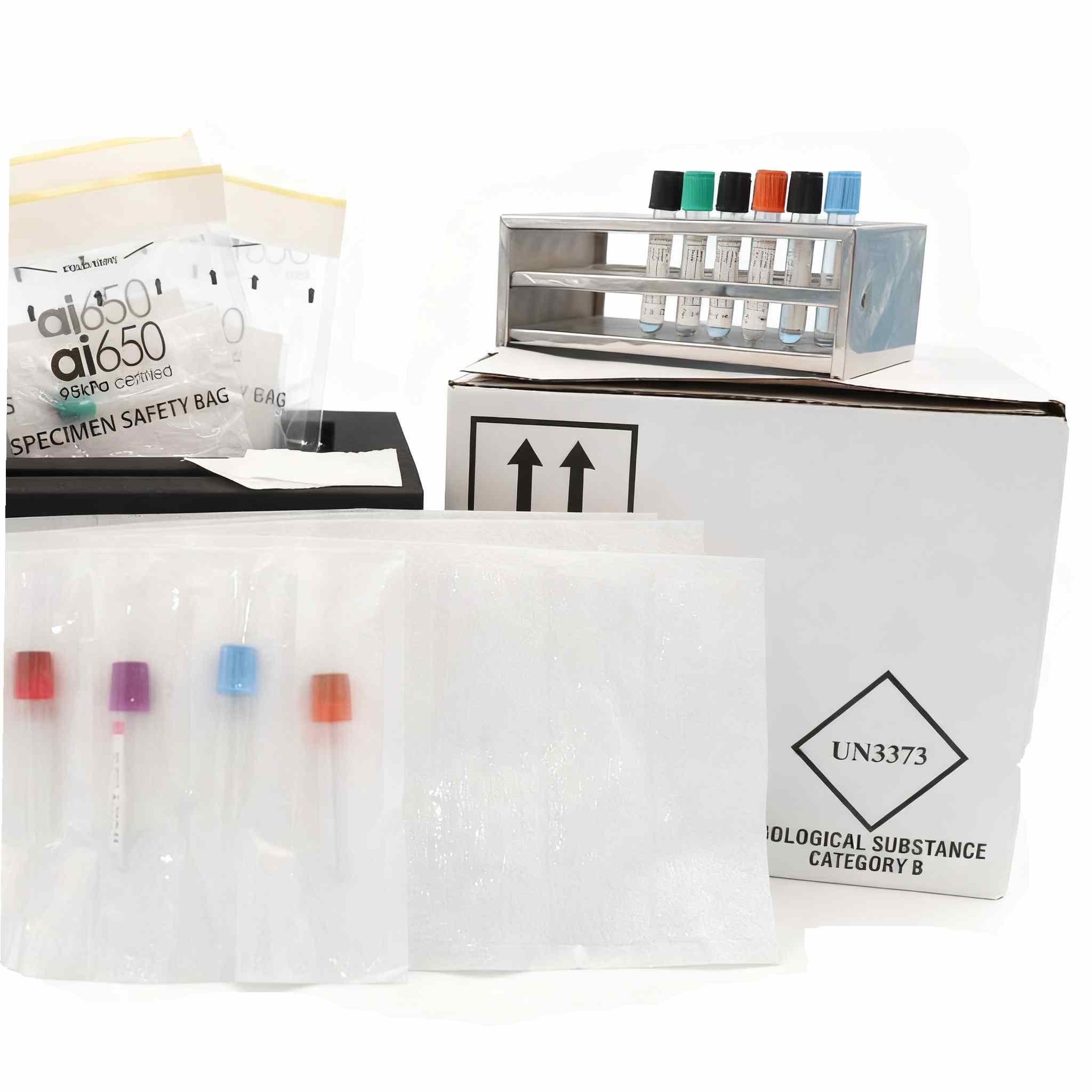 UN3373 Biological Specimen Transport Kit Category B 95kPa Certified