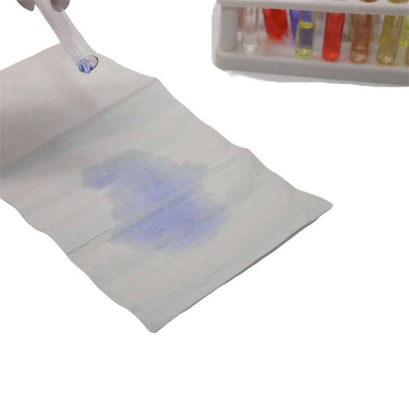 White 7 Slotted Absorbent Pocket Sleeve APS7X550 7 Bay Absorbent Pouch