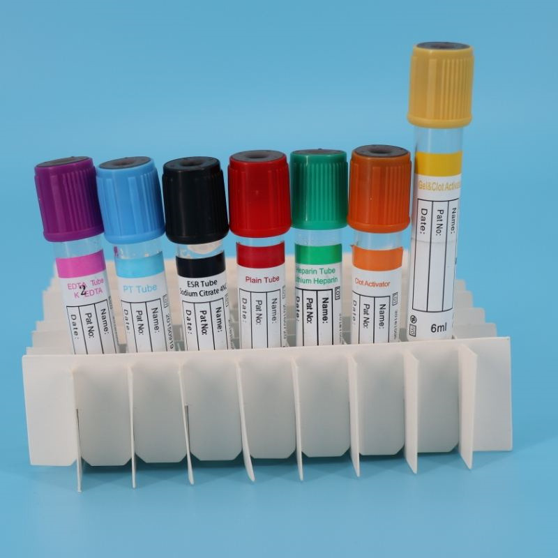 Lab Serum Specimen Centrifuge Tube Heparin Tubes 3 Ml-9 Ml With Round Bottom