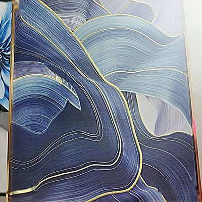 UV printing texture painting