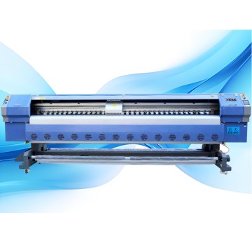 Large Format 3.2m Solvent Printer Flex Banner Printing Machine